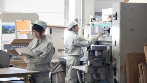 工場実習の様子