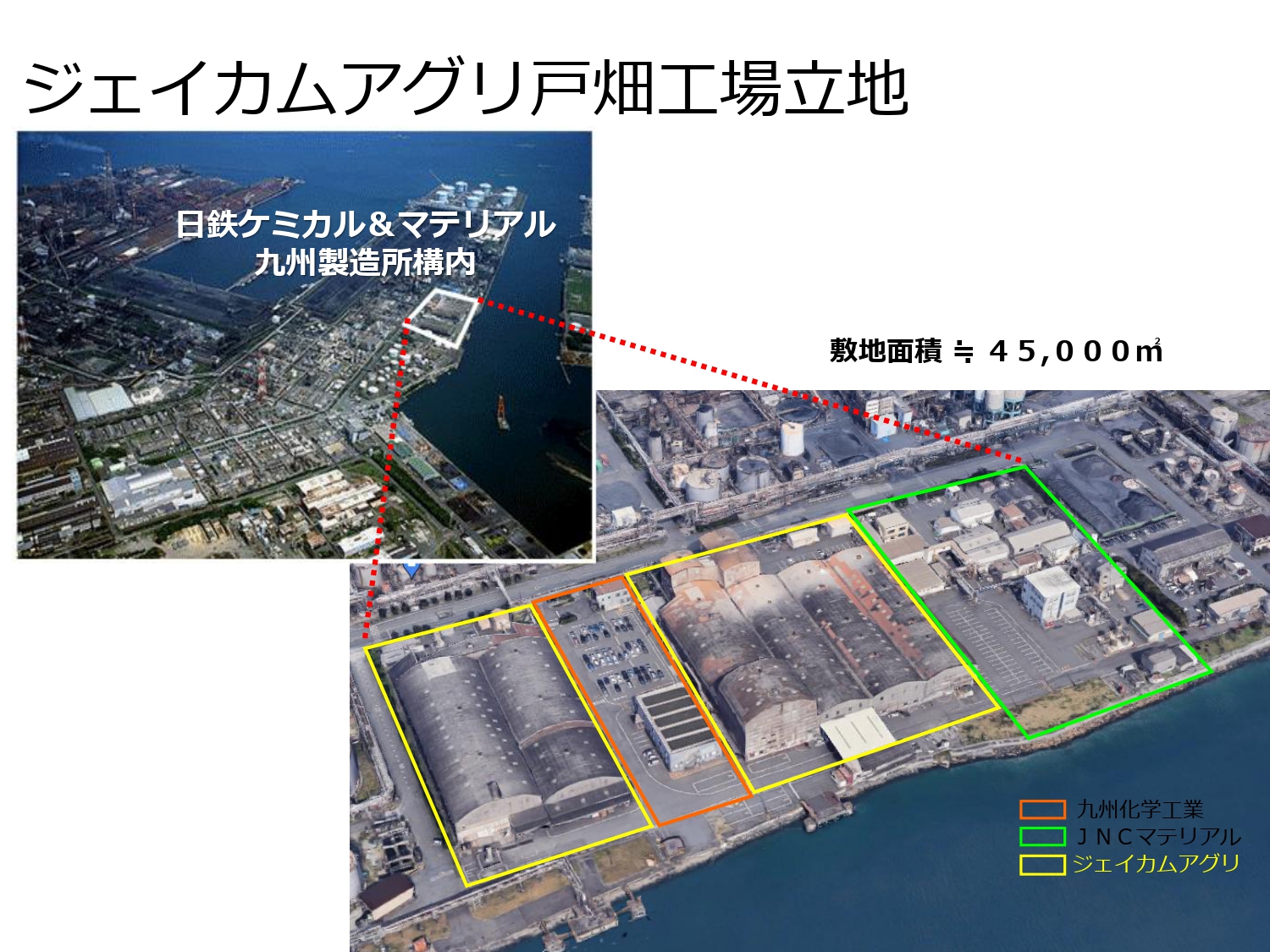 戸畑工場の外観